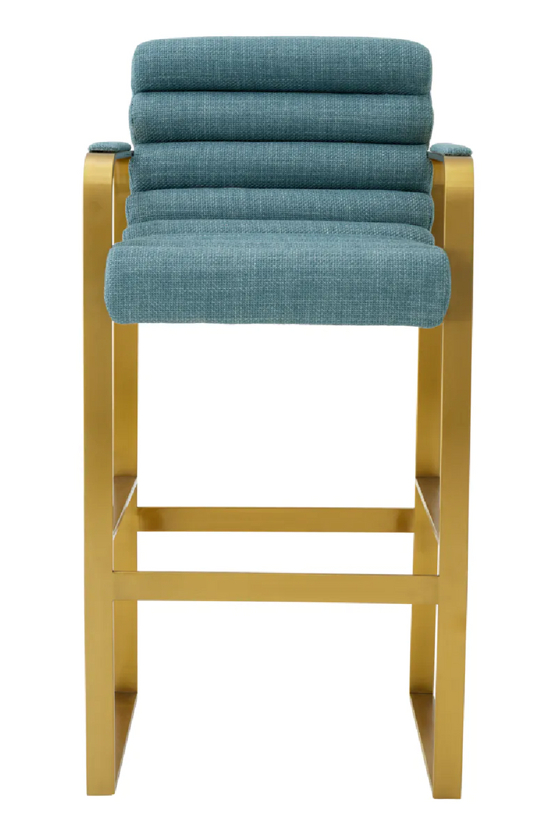 Padded Modern Bar Stool | Eichholtz Olsen | Eichholtzmiami.com

