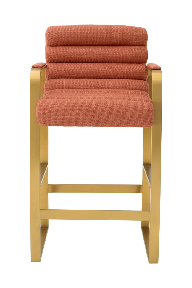Padded Modern Counter Stool | Eichholtz Olsen | Eichholtzmiami.com
