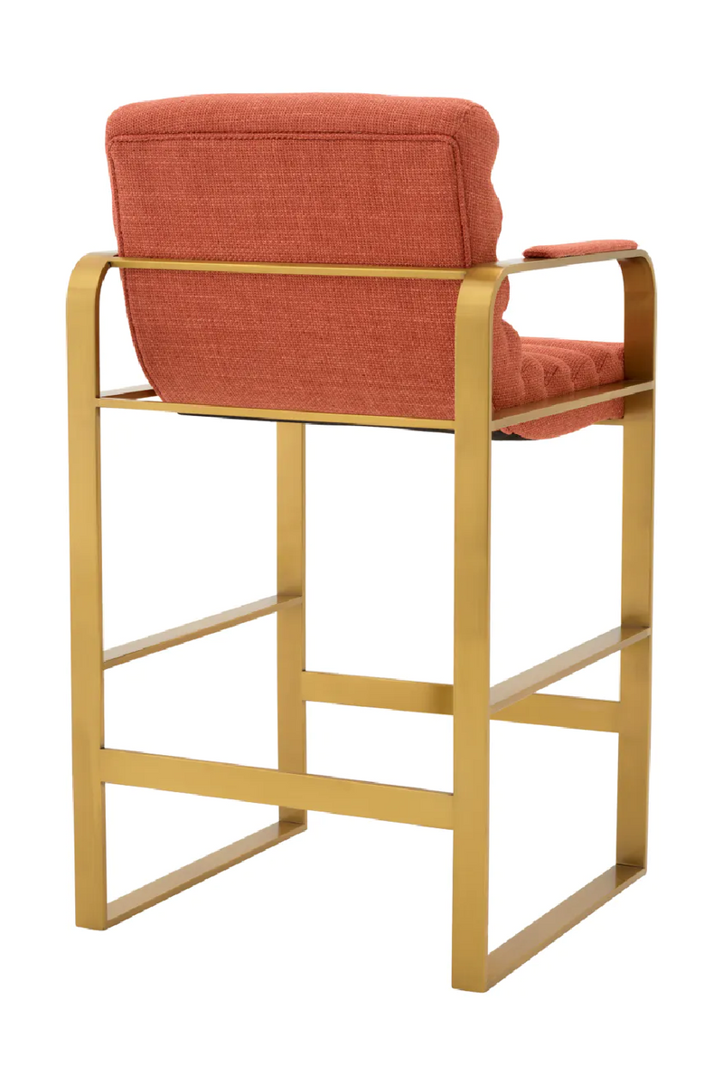 Padded Modern Counter Stool | Eichholtz Olsen | Eichholtzmiami.com
