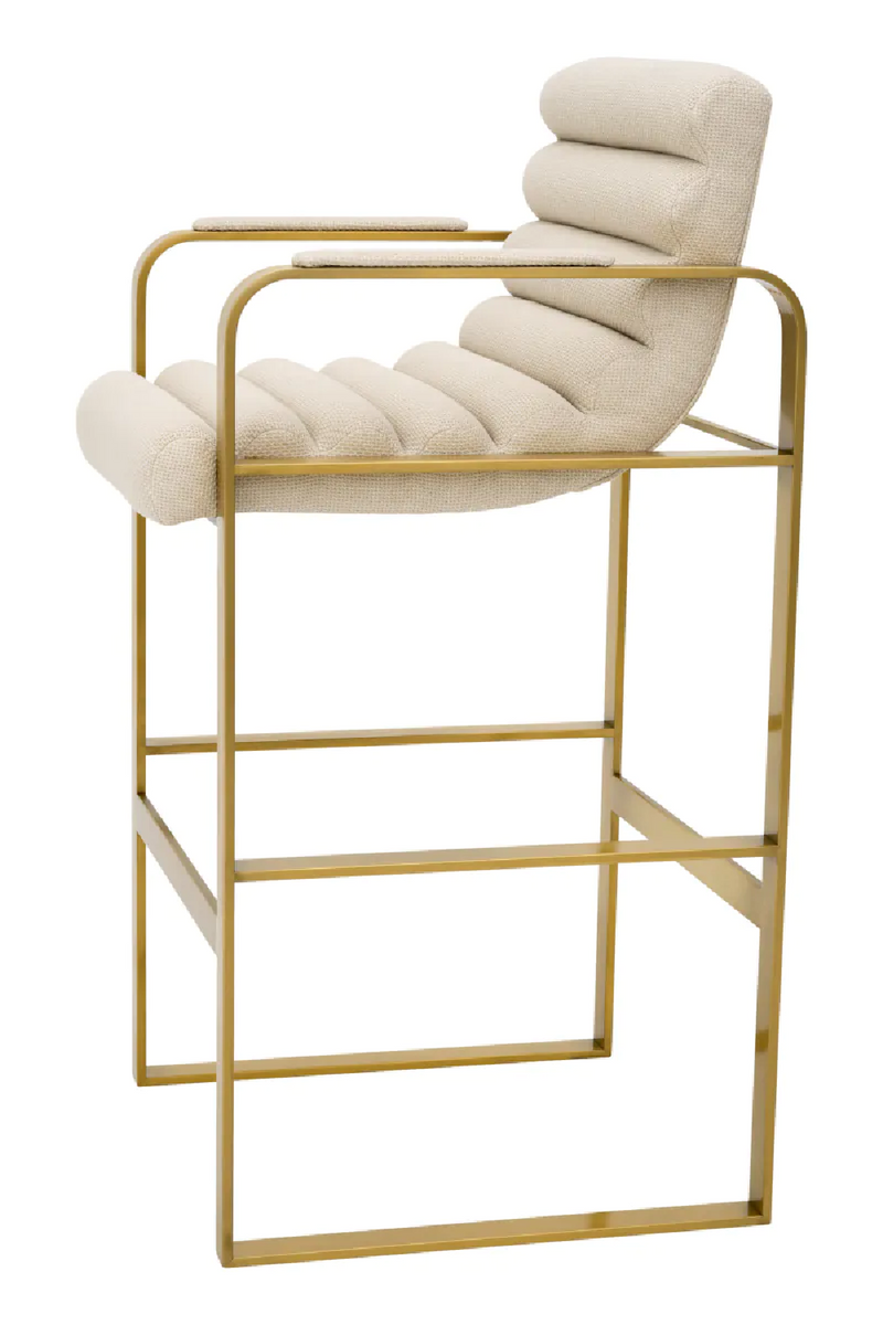 Padded Modern Bar Stool | Eichholtz Olsen | Eichholtzmiami.com
