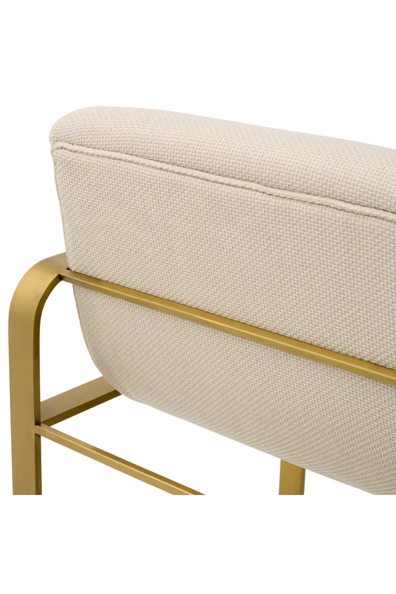 Padded Modern Bar Stool | Eichholtz Olsen | Eichholtzmiami.com
