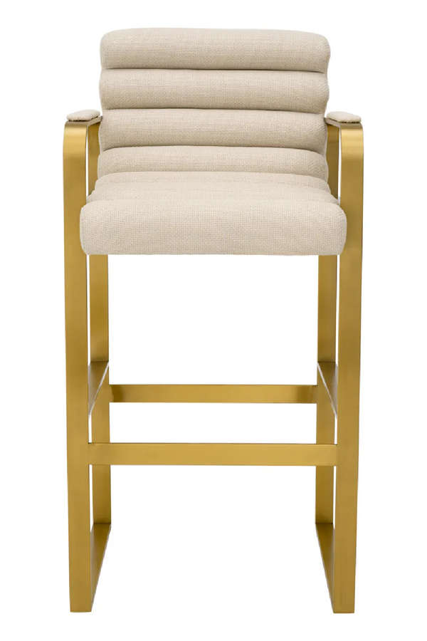 Padded Modern Bar Stool | Eichholtz Olsen | Eichholtzmiami.com
