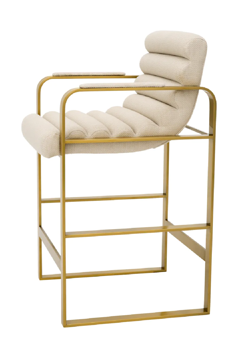Padded Modern Counter Stool | Eichholtz Olsen | Eichholtzmiami.com
