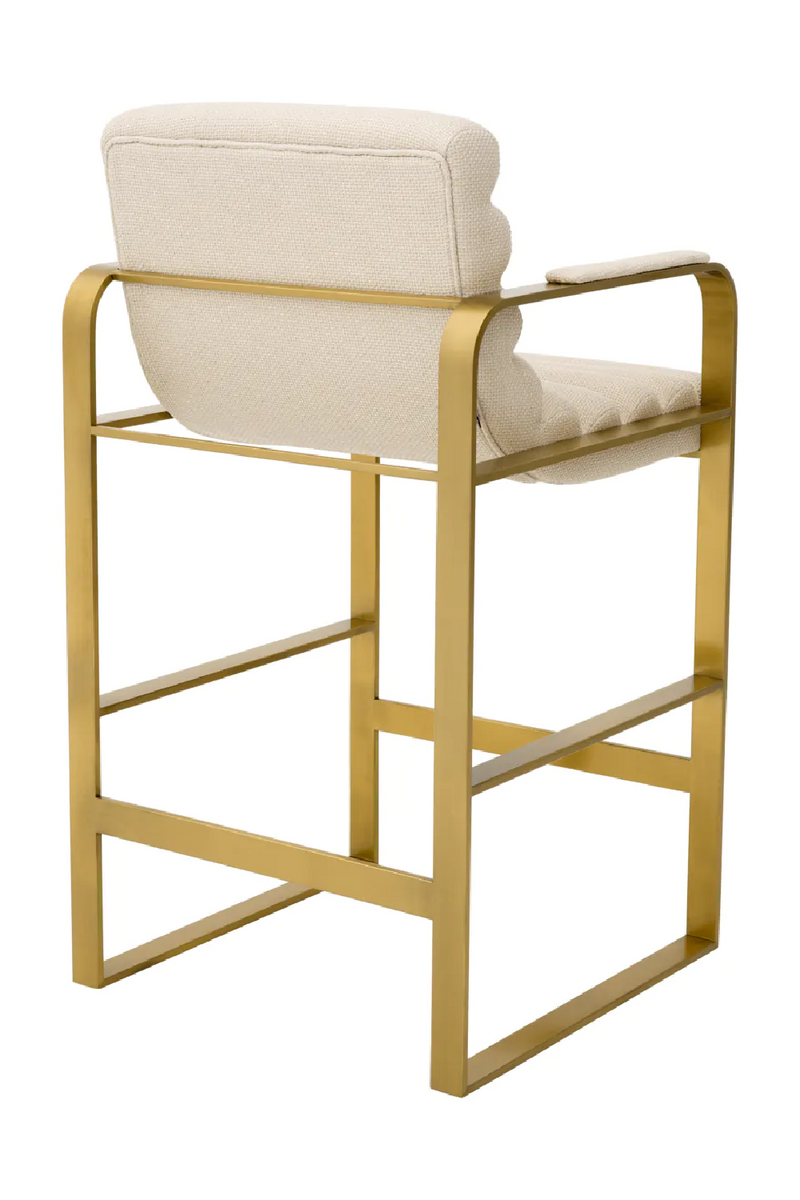 Padded Modern Counter Stool | Eichholtz Olsen | Eichholtzmiami.com
