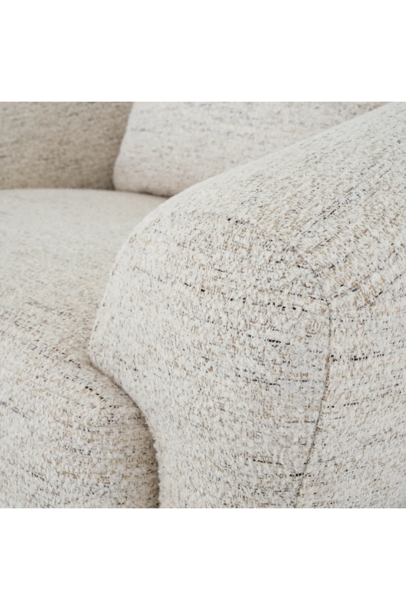 White Curved Lounge Chair | Eichholtz Siderno | Eichholtzmiami.com