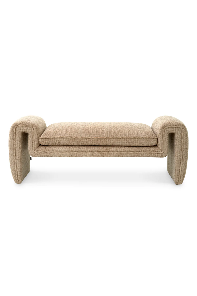Free-form Upholstered Bench | Eichholtz Tondo | Eichholtzmiami.com