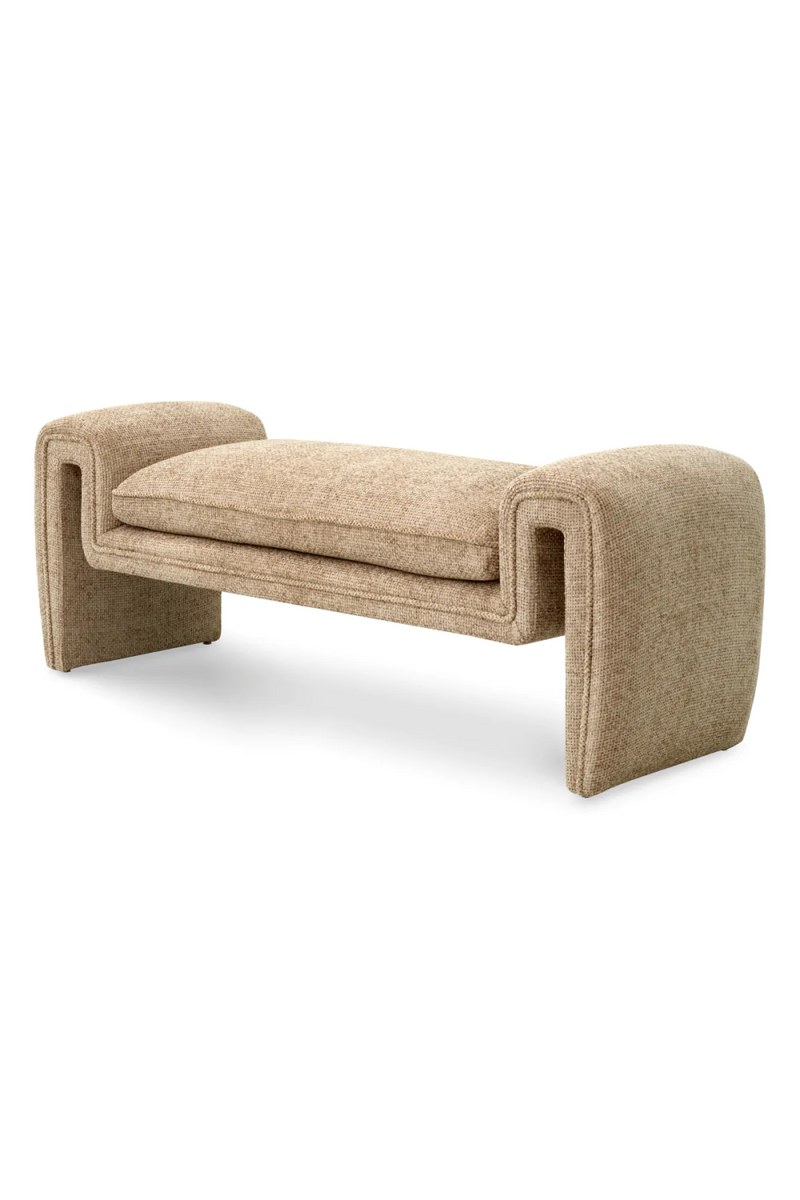 Free-form Upholstered Bench | Eichholtz Tondo | Eichholtzmiami.com