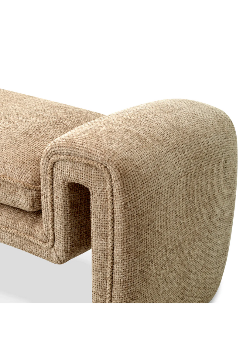 Free-form Upholstered Bench | Eichholtz Tondo | Eichholtzmiami.com