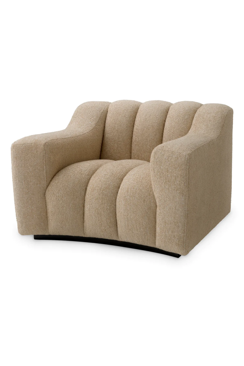 Channel Stitched Lounge Armchair | Eichholtz Kelly | Eichholtzmiami.com