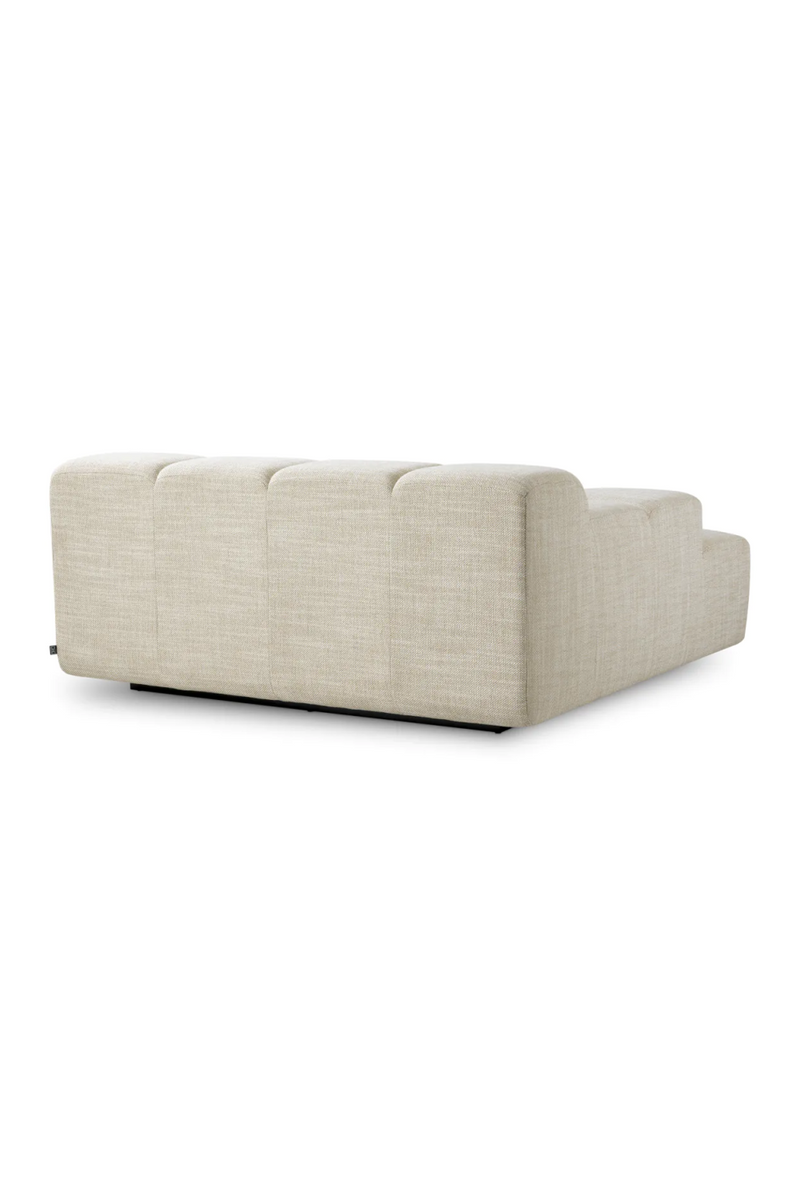 Beige Grid-Tufted Modular Sofa | Eichholtz Hunter | Eichholtzmiami.com