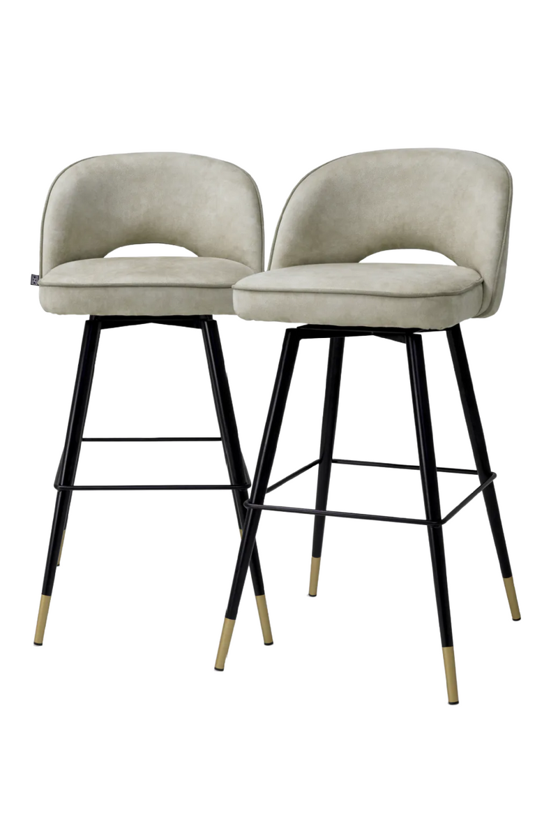 Cut-Out Back Bar Stools (2) | Eichholtz Cliff | Eichholtzmiami.com