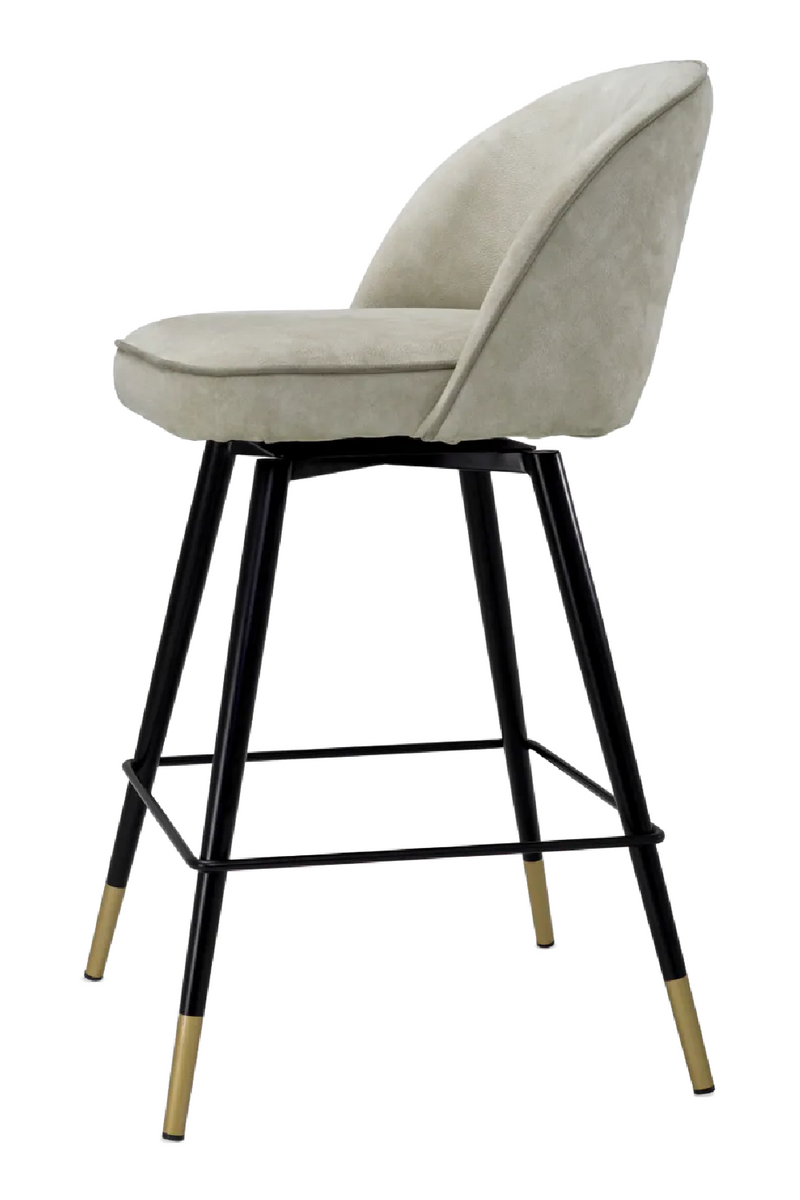 Upholstered Swivel Counter Stool Set (2) | Eichholtz Cliff | Eichholtzmiami.com
