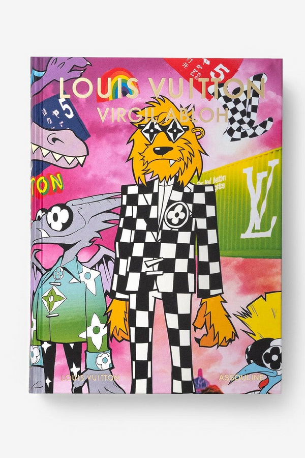 Louis Vuitton: Virgil Abloh (Classic Cartoon Cover) Book | Assouline | Eichholtzmiami.com