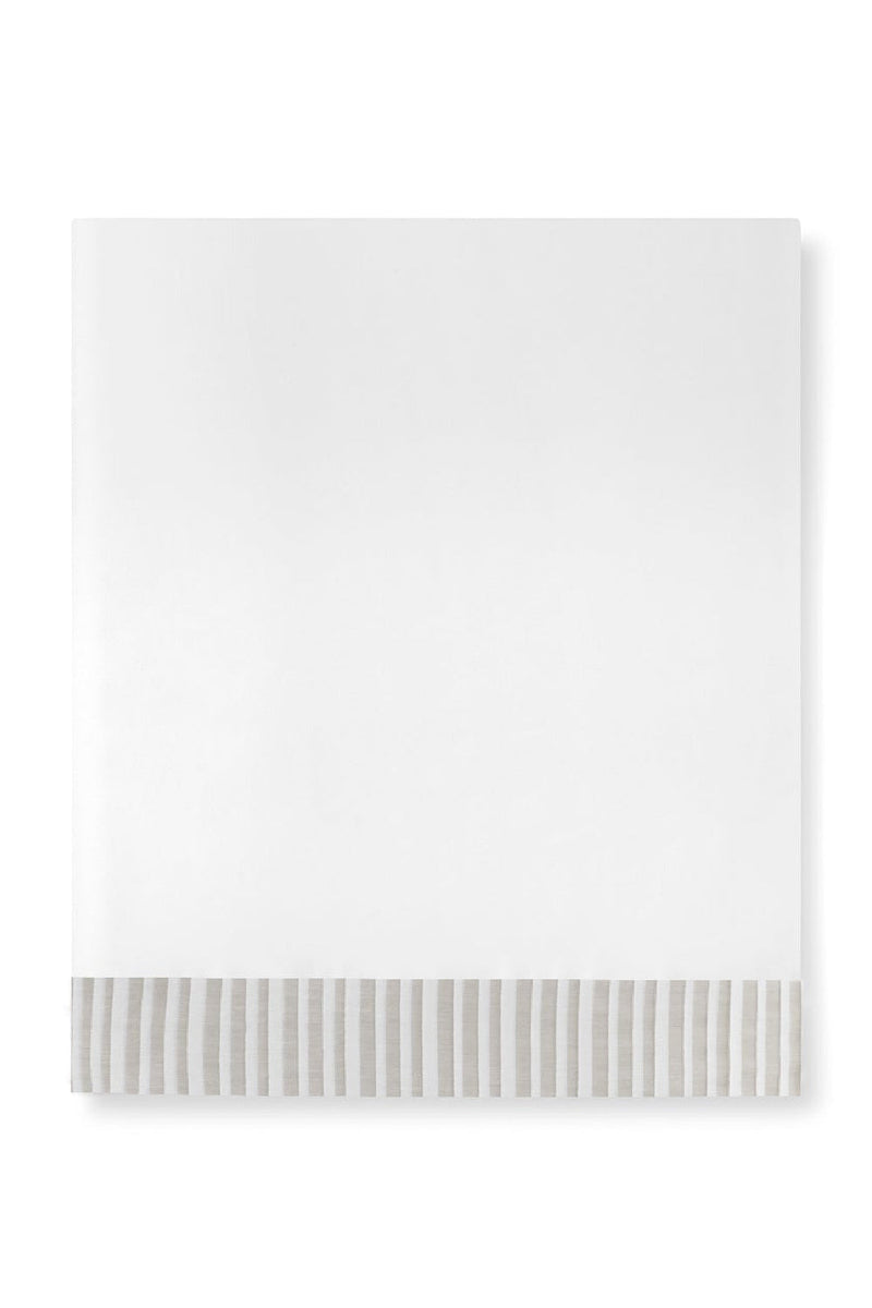 200TC Pleated Percale Flat Sheet | Amalia Home Luna | Eichholtzmiami.com