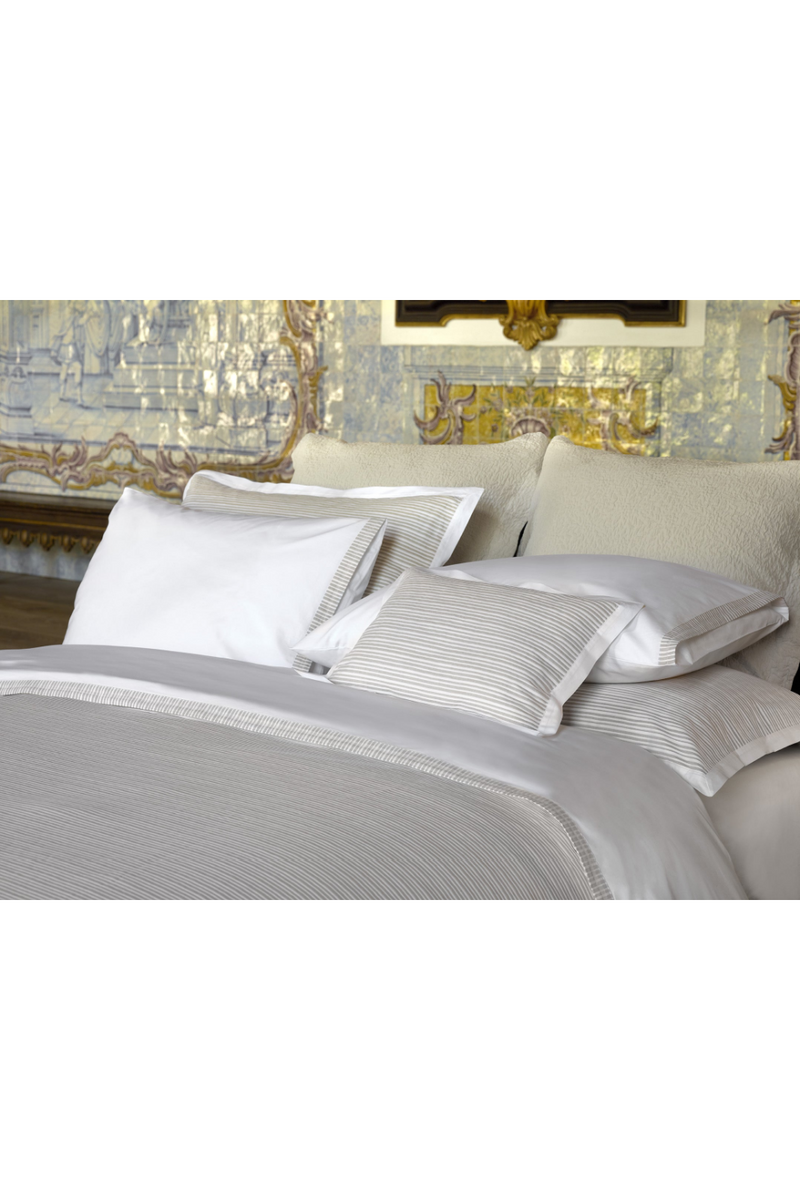 200TC Pleated Percale Flat Sheet | Amalia Home Luna | Eichholtzmiami.com