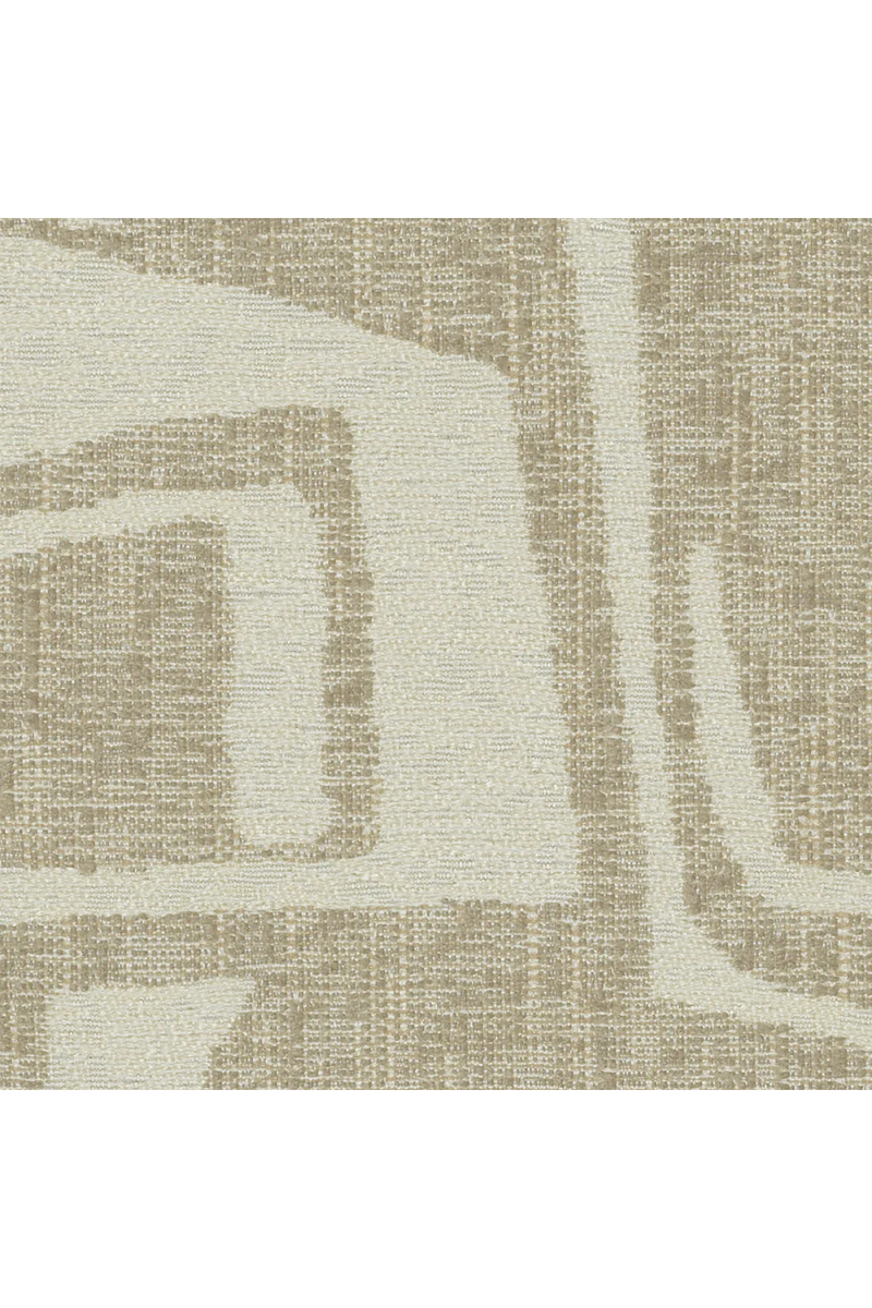 Brass Base Curved Swivel Chair | Eichholtz Brice | Eichholtzmiami.com