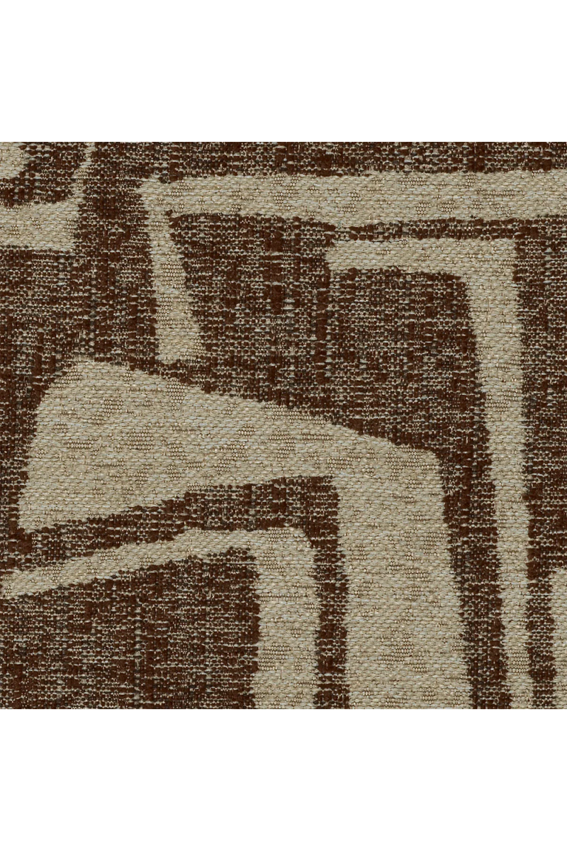 Brass Base Curved Swivel Chair | Eichholtz Brice | Eichholtzmiami.com