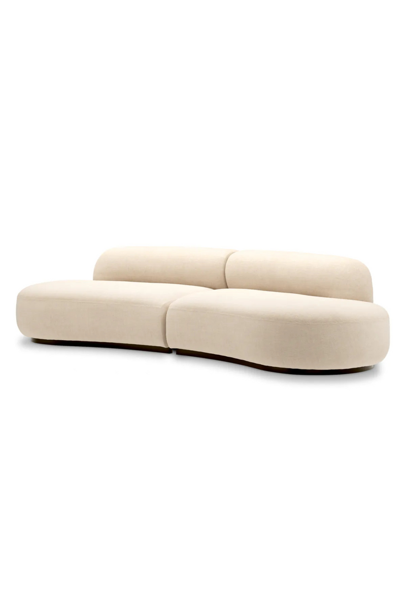 Fabric Curved Sofa S | Eichholtz Bjorn | Eichholtzmiami.com
