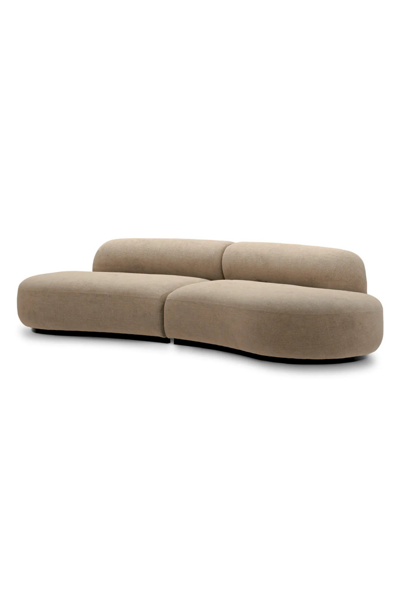 Fabric Curved Sofa S | Eichholtz Bjorn | Eichholtzmiami.com