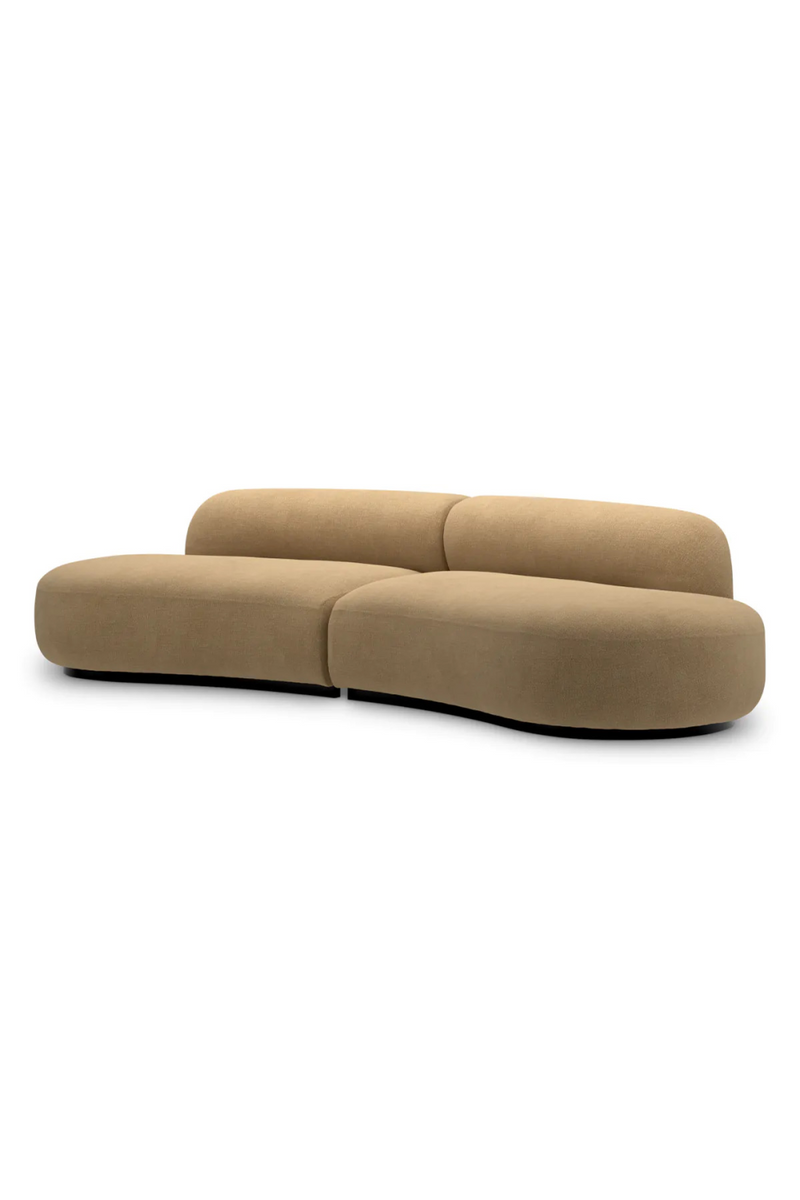 Fabric Curved Sofa S | Eichholtz Bjorn | Eichholtzmiami.com