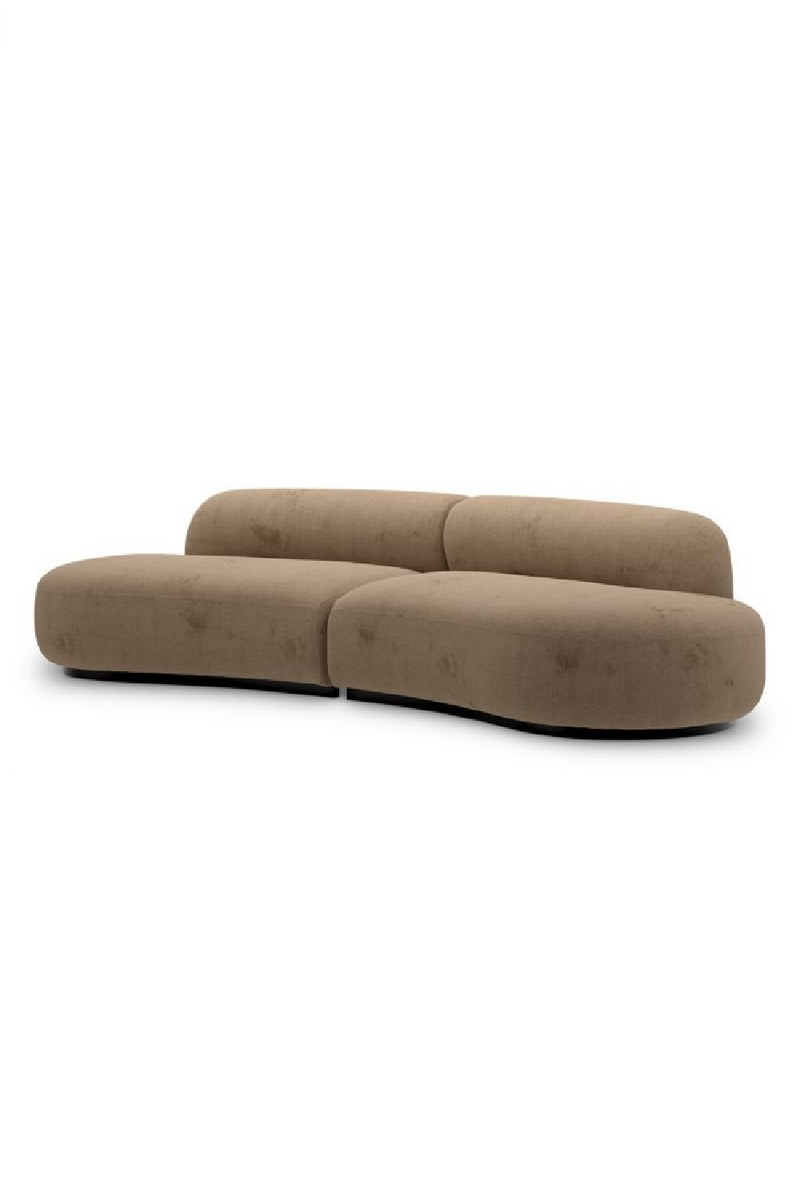 Fabric Curved Sofa S | Eichholtz Bjorn | Eichholtzmiami.com