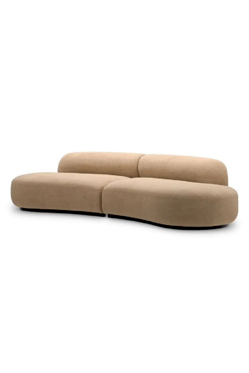 Fabric Curved Sofa S | Eichholtz Bjorn | Eichholtzmiami.com