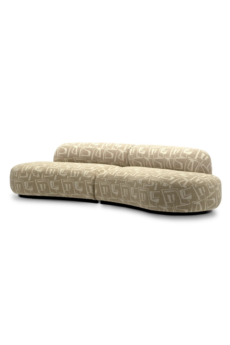 Fabric Curved Sofa S | Eichholtz Bjorn | Eichholtzmiami.com