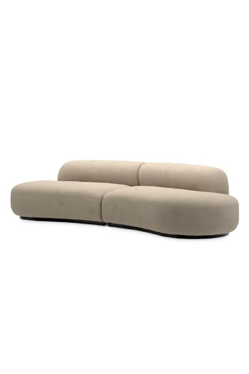 Fabric Curved Sofa S | Eichholtz Bjorn | Eichholtzmiami.com