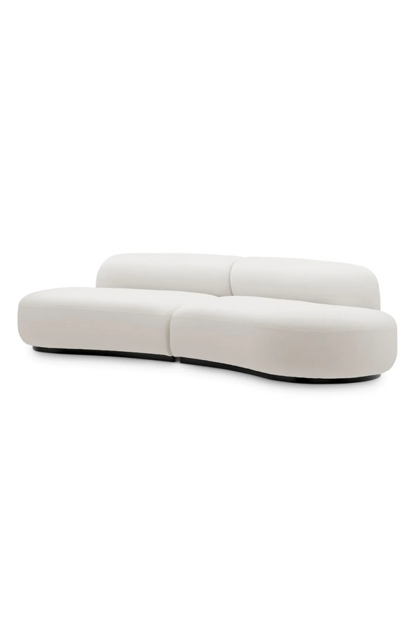 Fabric Curved Sofa S | Eichholtz Bjorn | Eichholtzmiami.com
