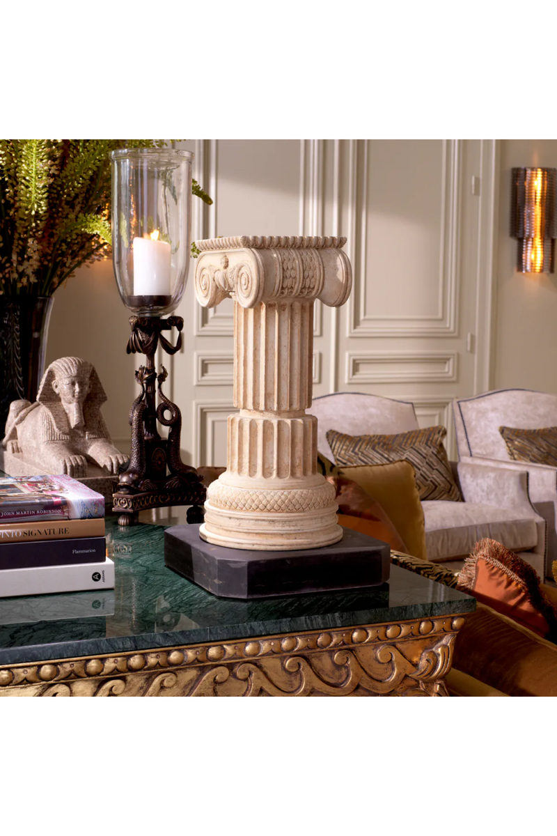 Fluted Marble Column | Met x Eichholtz Artemis | Eichholtzmiami.com