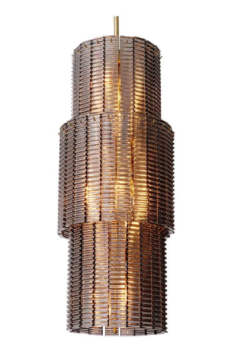 Ridged Glass Chandelier | Met x Eichholtz Imperial | Eichholtzmiami.com