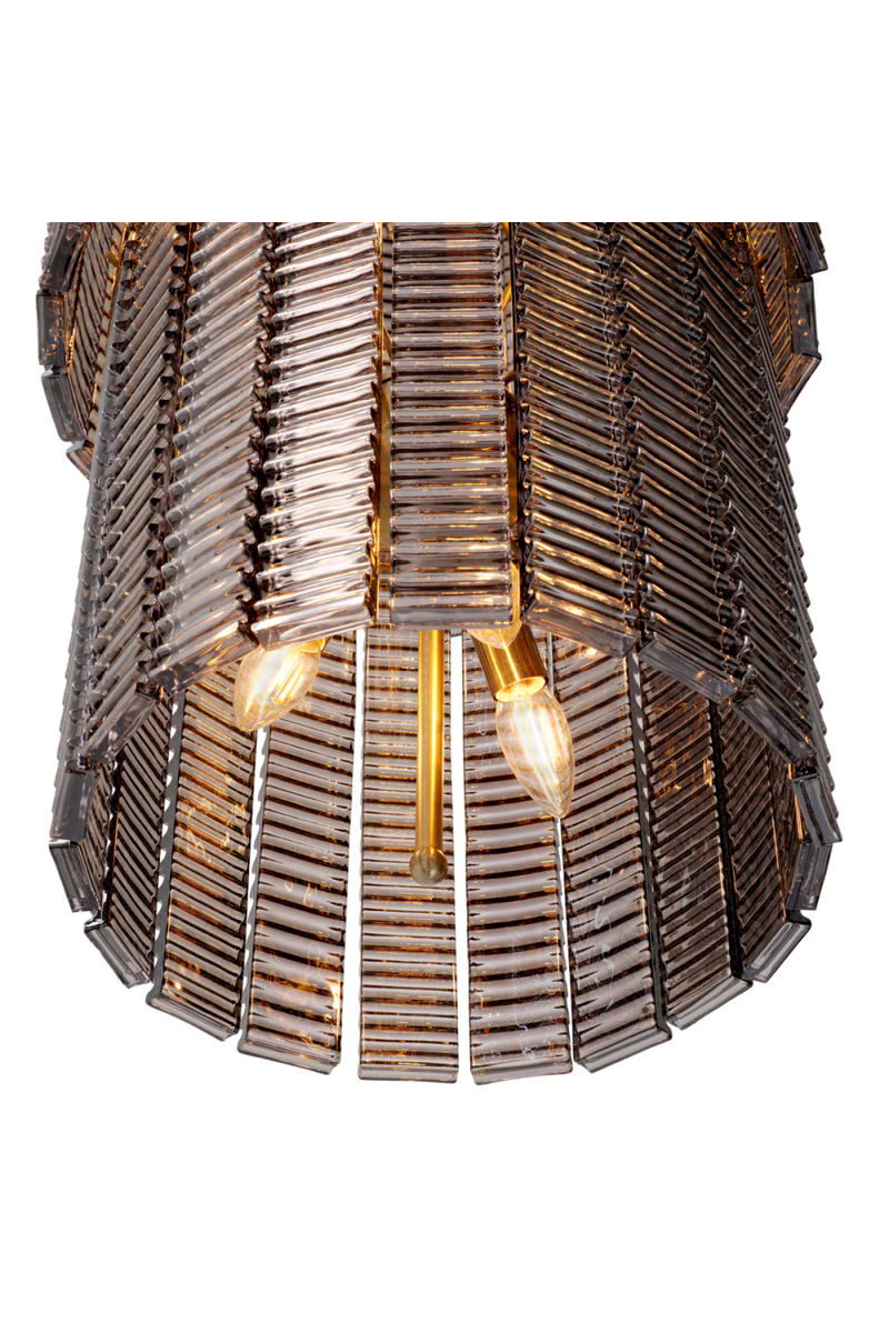 Ridged Glass Chandelier | Met x Eichholtz Imperial | Eichholtzmiami.com