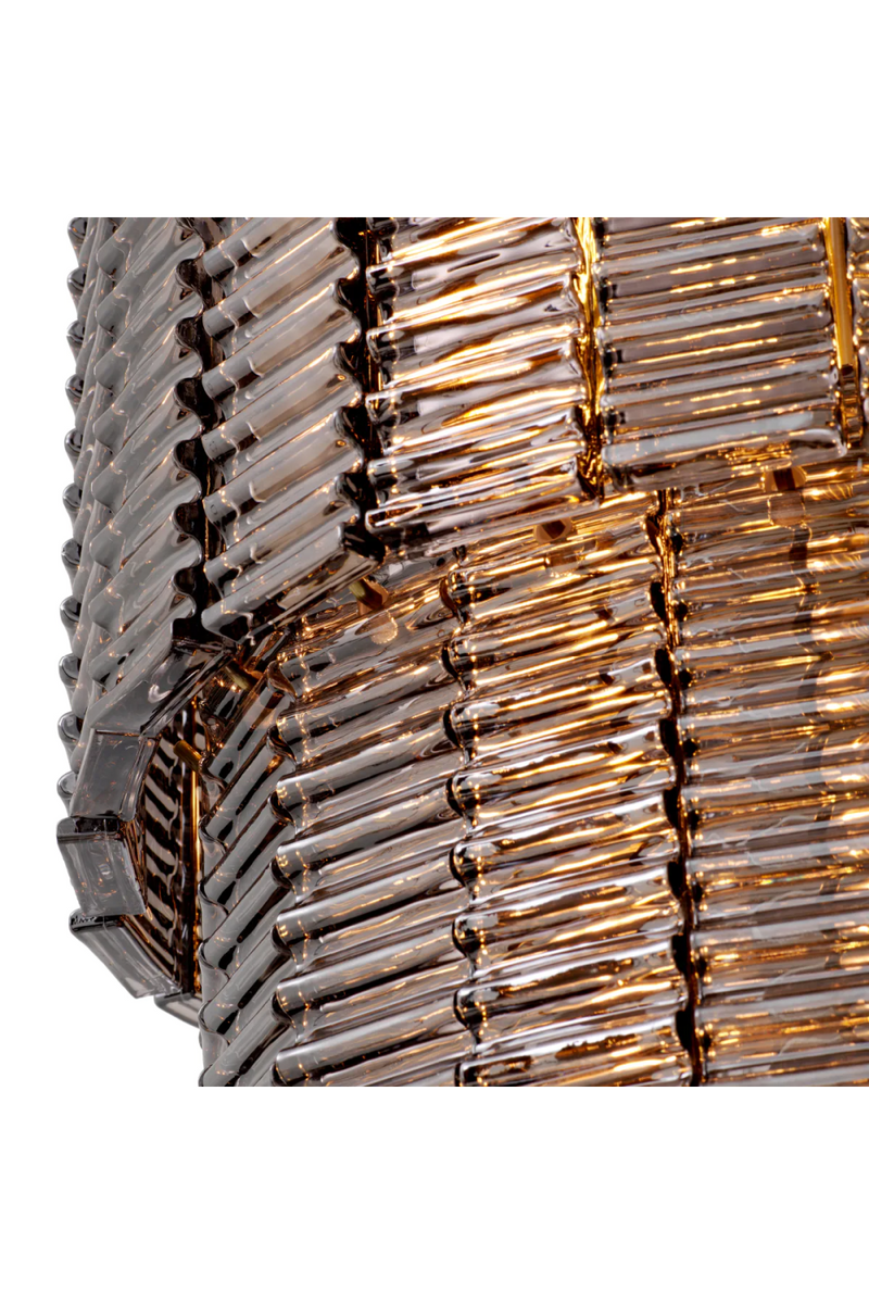 Ridged Glass Chandelier | Met x Eichholtz Imperial | Eichholtzmiami.com