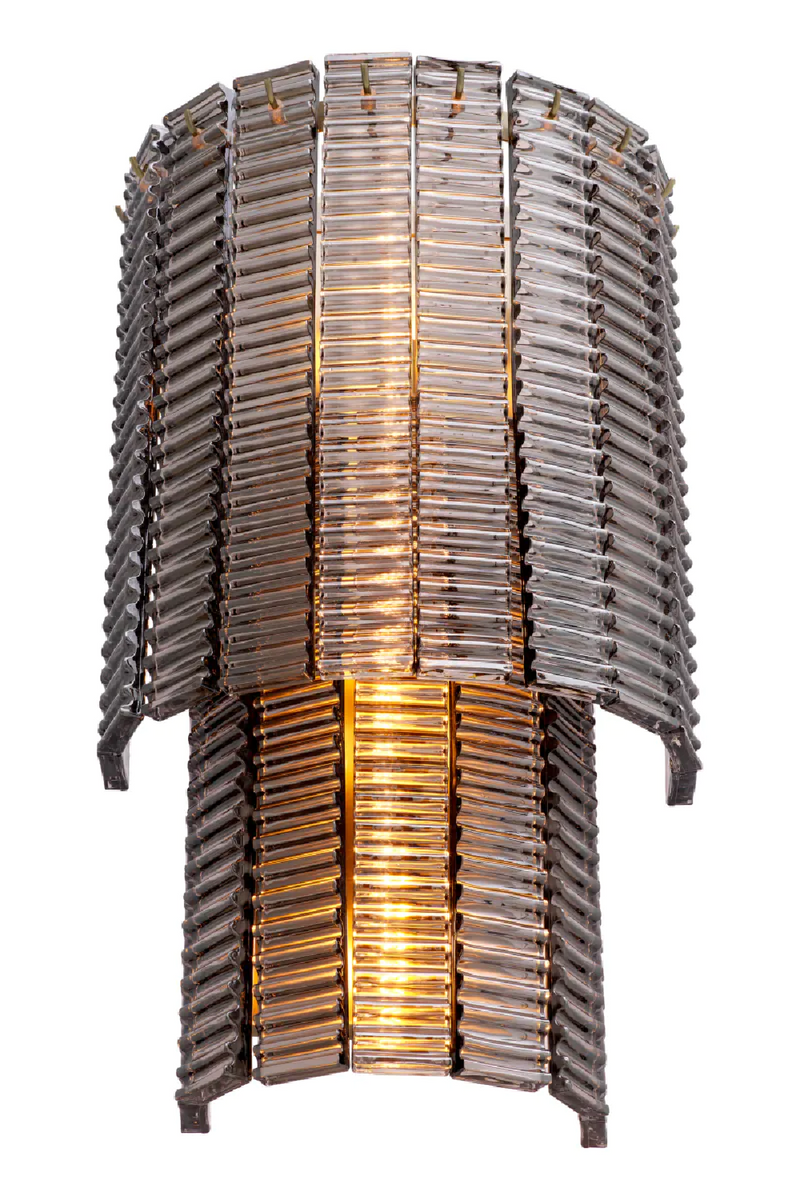 Ridged Glass Wall Lamp | Met x Eichholtz Imperial | Eichholtzmiami.com