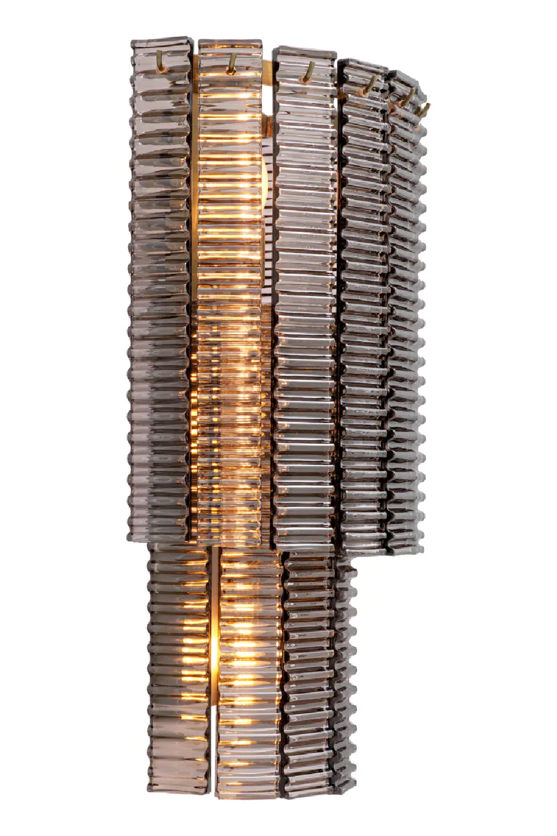 Ridged Glass Wall Lamp | Met x Eichholtz Imperial | Eichholtzmiami.com