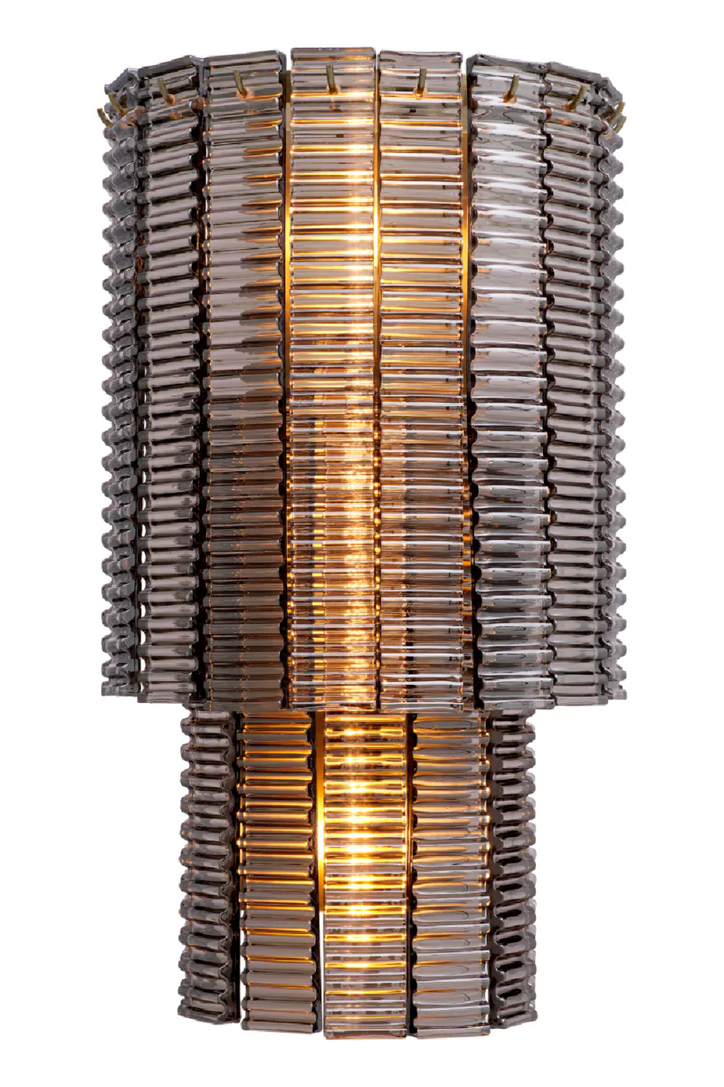 Ridged Glass Wall Lamp | Met x Eichholtz Imperial | Eichholtzmiami.com