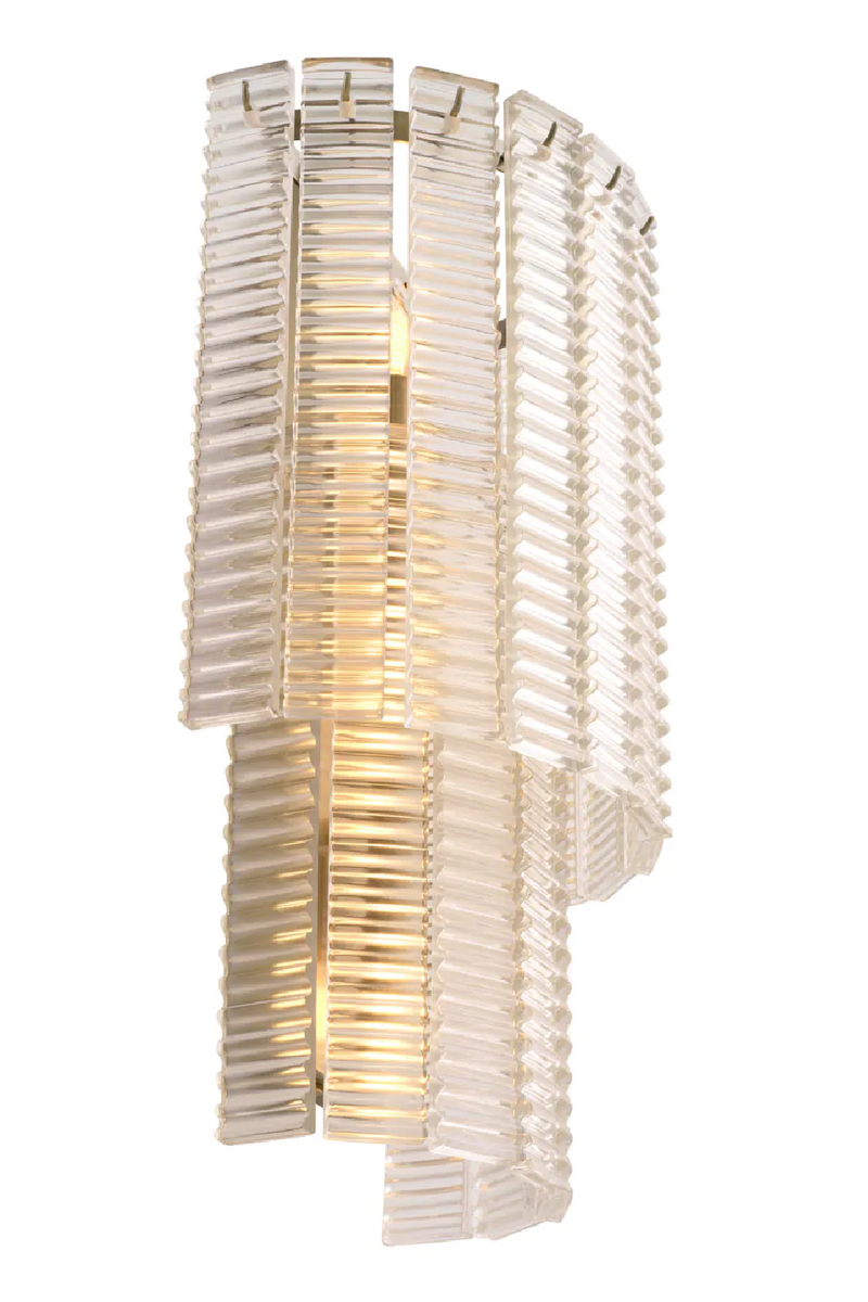 Ridged Glass Wall Lamp | Met x Eichholtz Imperial | Eichholtzmiami.com