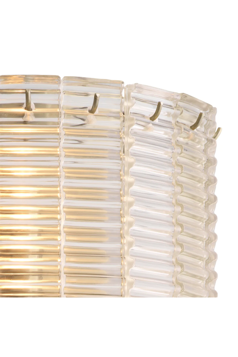 Ridged Glass Wall Lamp | Met x Eichholtz Imperial | Eichholtzmiami.com