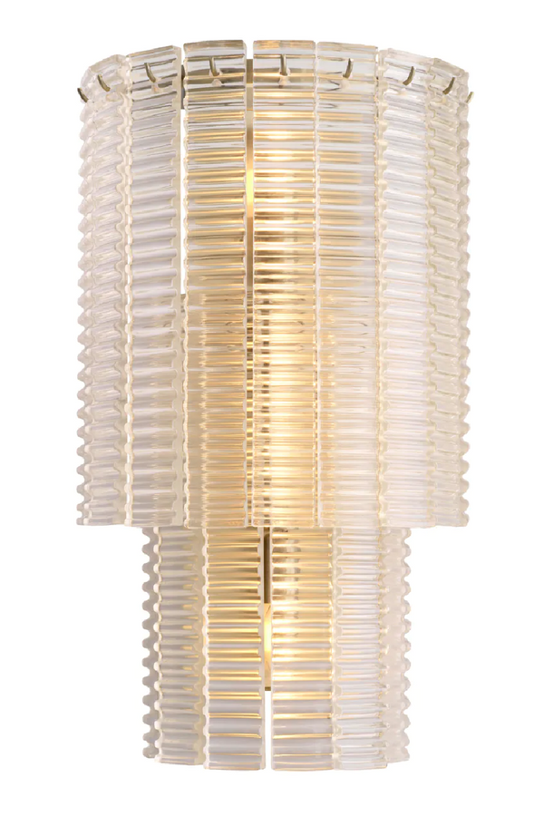 Ridged Glass Wall Lamp | Met x Eichholtz Imperial | Eichholtzmiami.com