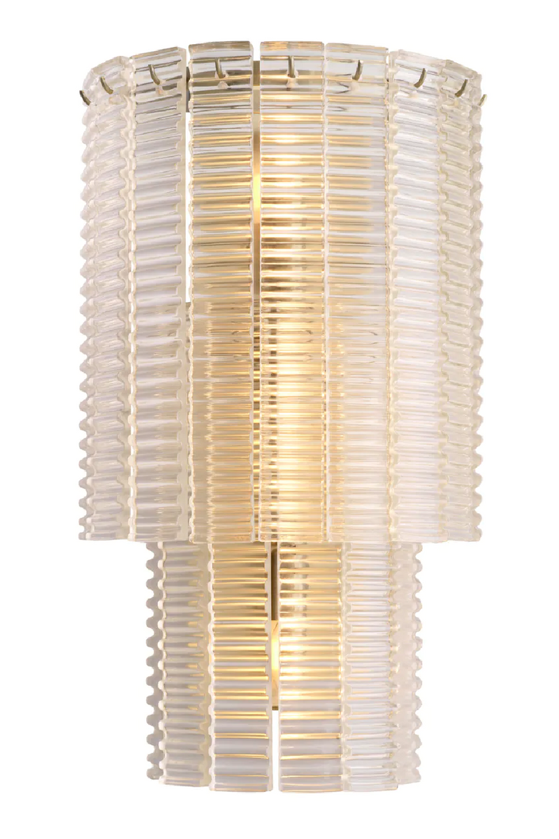 Ridged Glass Wall Lamp | Met x Eichholtz Imperial | Eichholtzmiami.com