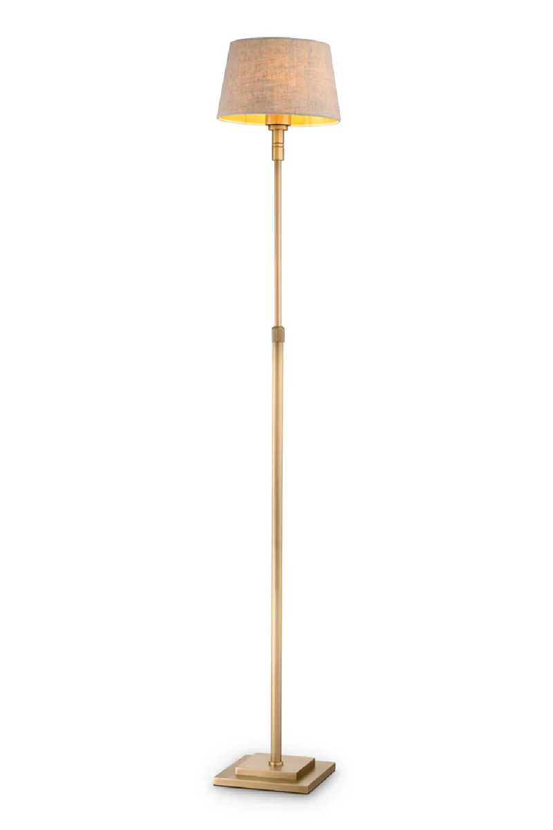 Pleated Shade Adjustable Floor Lamp | Met x Eichholtz Tryon | Eichholtzmiami.com