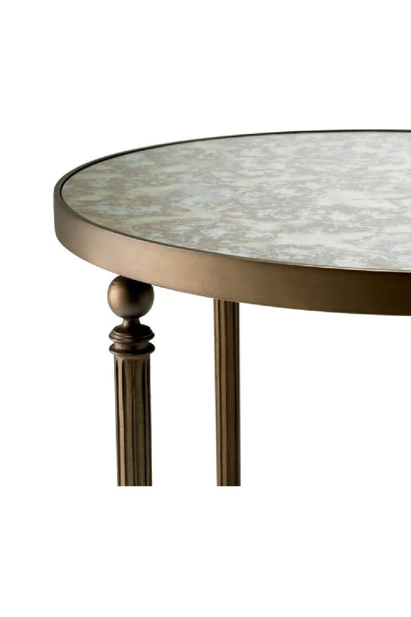 Bronze Round Side Table | Met x Eichholtz Bowery | Eichholtzmiami.com