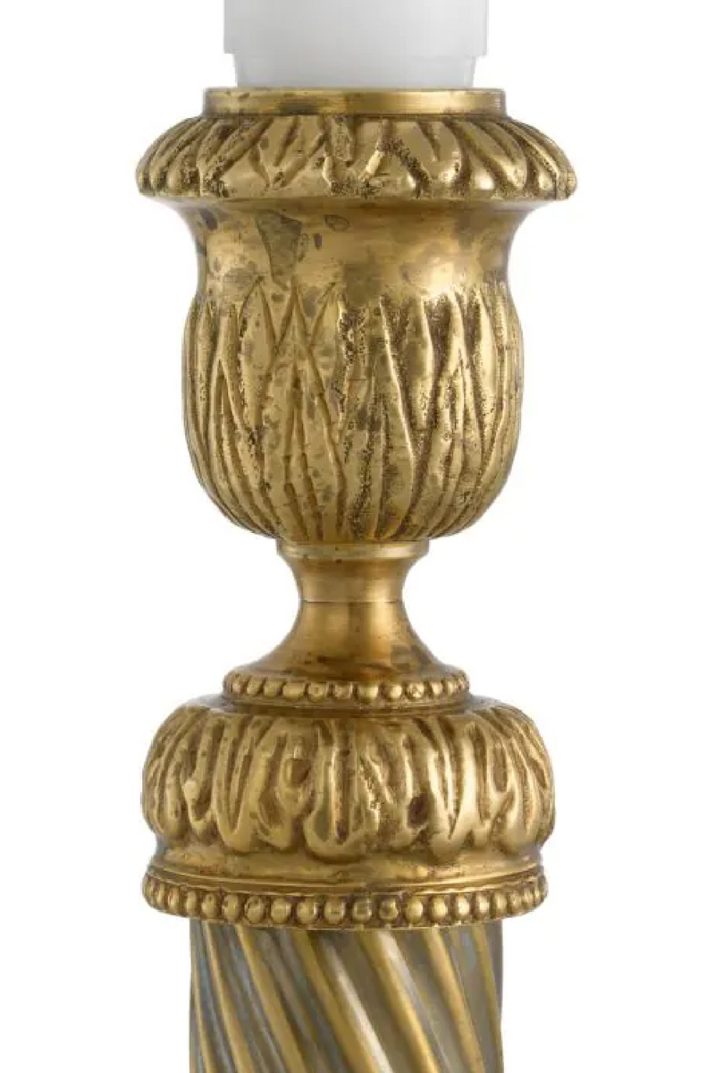 Vintage Brass Candle Holder | Met x Eichholtz Carnier | Eichholtzmiami.com