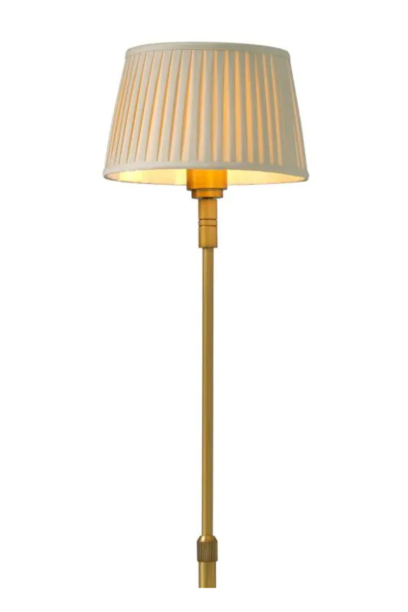 Pleated Shade Adjustable Floor Lamp | Met x Eichholtz Tryon | Eichholtzmiami.com