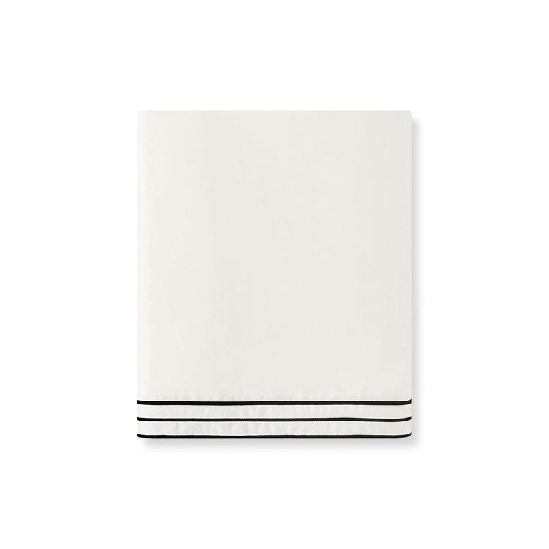 430TC Cotton Sateen Flat Sheet | Amalia Home Alba | Eichholtzmiami.com