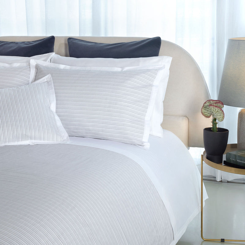 200TC Percale Pleated Duvet Cover | Amalia Home Luna | Eichholtzmiami.com
