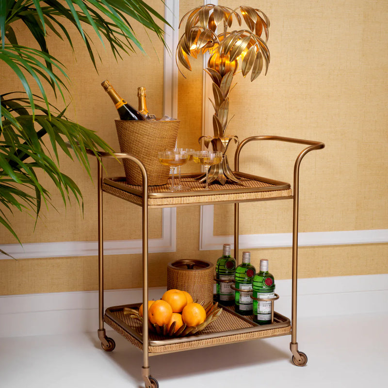Natural Rattan Trolley | Eichholtz Pescara