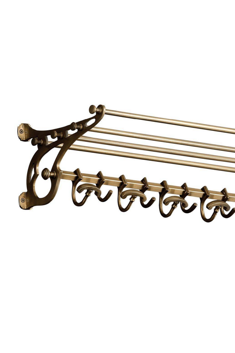 Brass Coat Rack (L) | Eichholtz Hudson | Eichholtz Miami