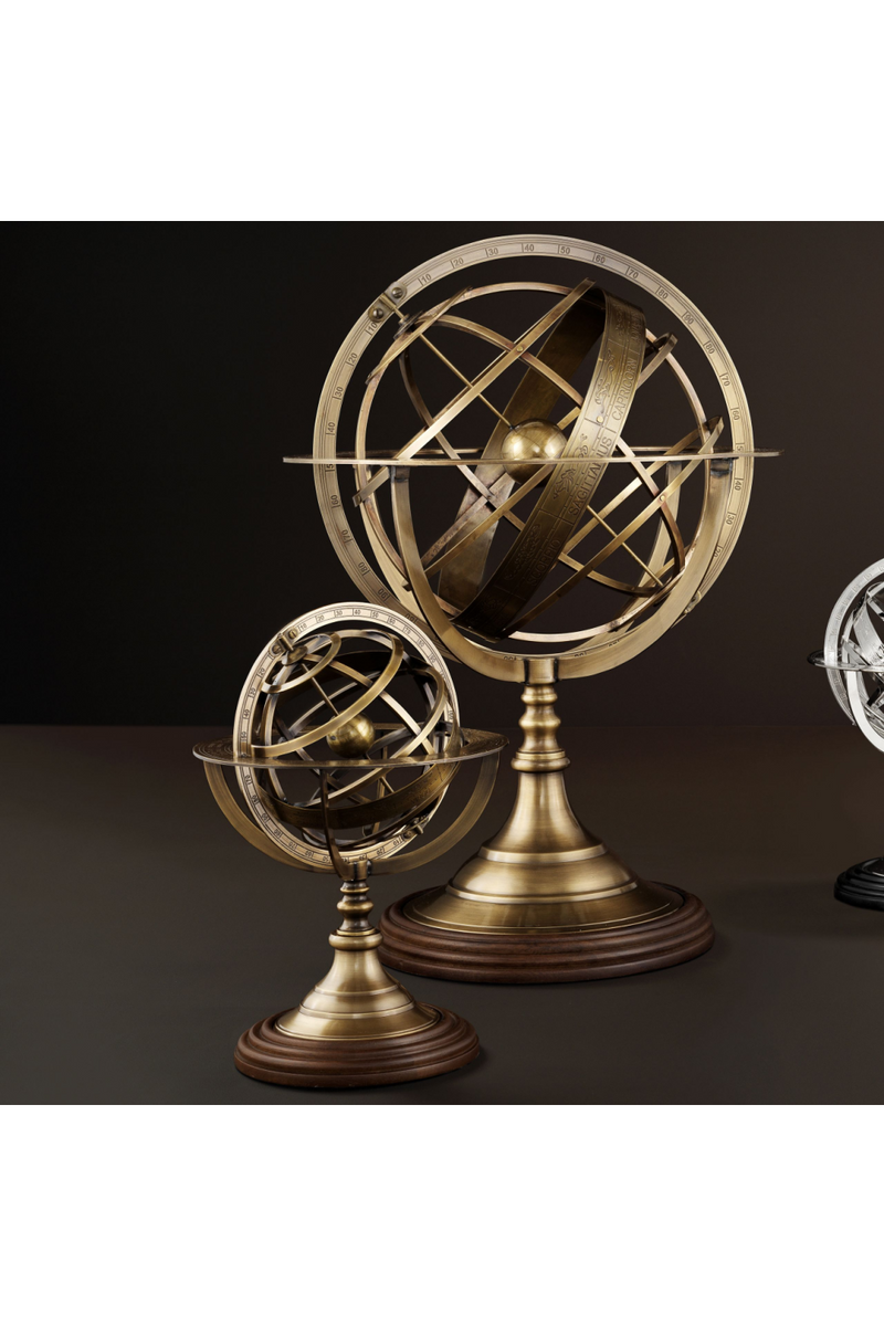 Antique Brass Globe | Eichholtz L | Eichholtz Miami