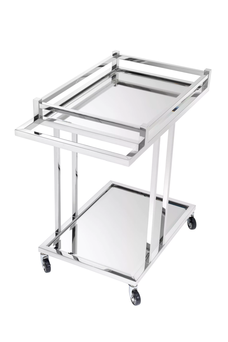 Silver Bar Cart | Eichholtz Beverly Hills | Eichholtzmiami.com